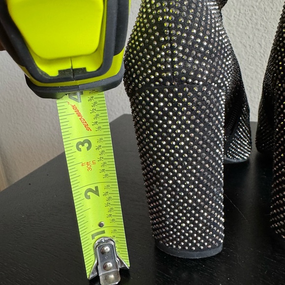 Gianni Bini Black Heeled Boots - Picture 2 of 6